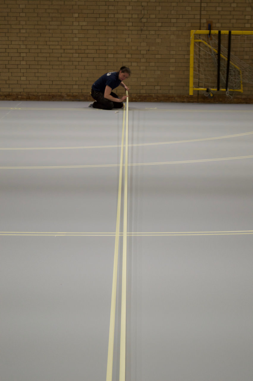 Give your sports floor a new look